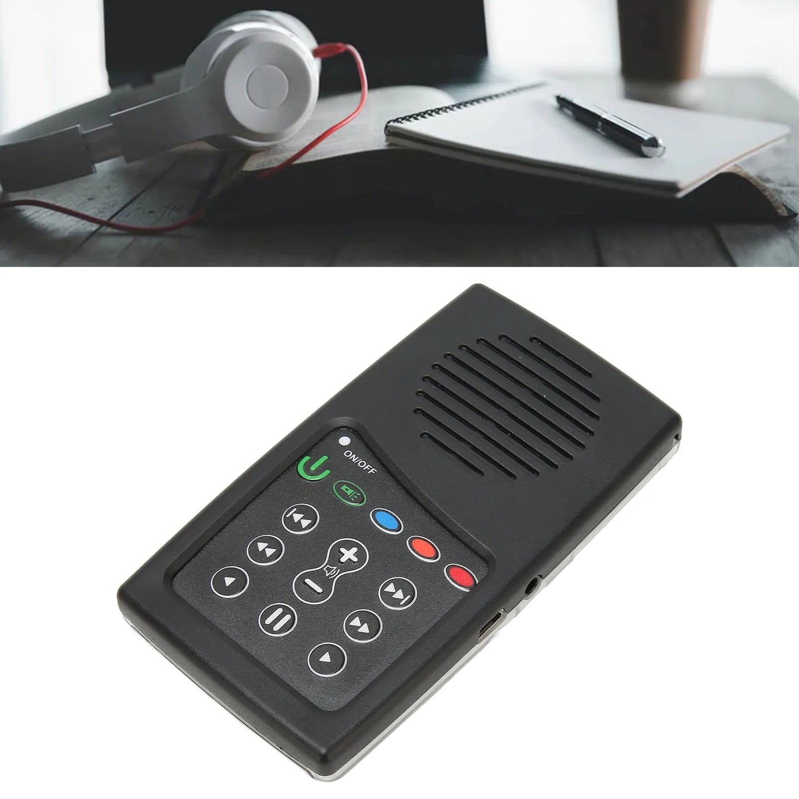 Sound Bible Player Electronic Bible Reader Solar Charging Built in 8G Capacity Portable Sound Bible Player for Bible Listener