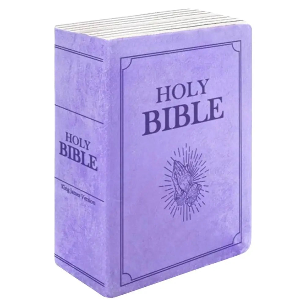 Children Gift Realistic Looking Bible Pillow Sofa Cushion Home Decor Bible Throw Pillow Cutest 33*22cm Bible Cushion