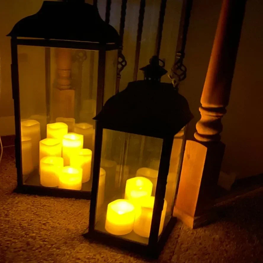 10~1PCS Wholesale LED Candles Flameless Flickering Light Flameless Candle for Christmas Wedding Decor Birthday Party Supplie