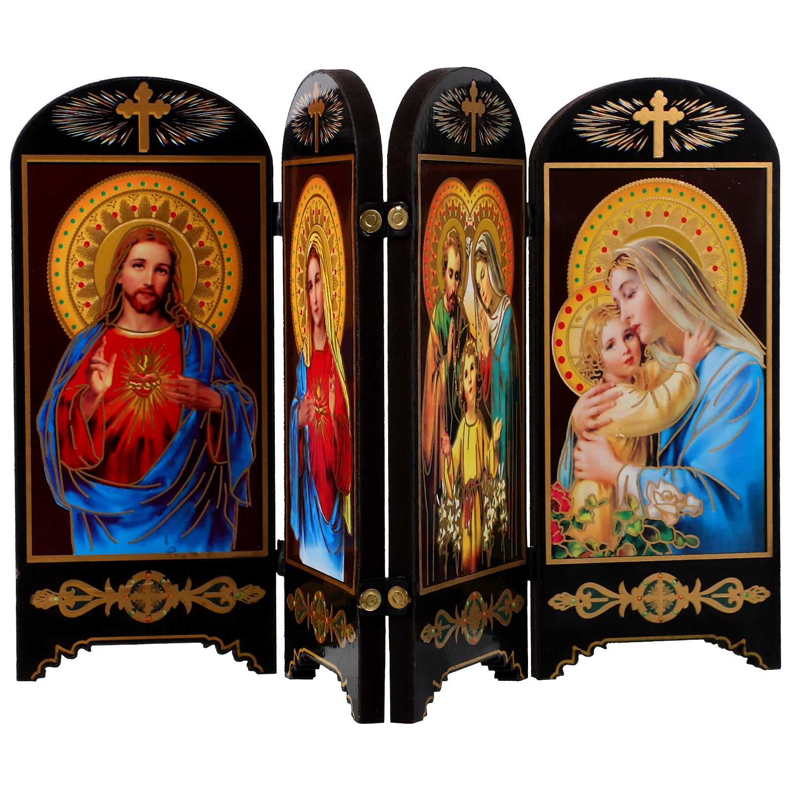 Bible Blessed Virgin Mary Statue Our Figurine Catholic Table Christmas Christmas Home Decor Jesus