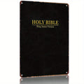 [Classic Bible]  King Version Black Leather-like Bible | Classic Design for Home, Church, Office, or Gift - Christian Religious
