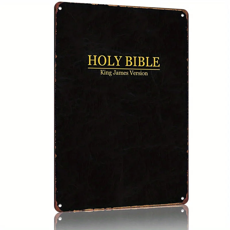 [Classic Bible]  King Version Black Leather-like Bible | Classic Design for Home, Church, Office, or Gift - Christian Religious
