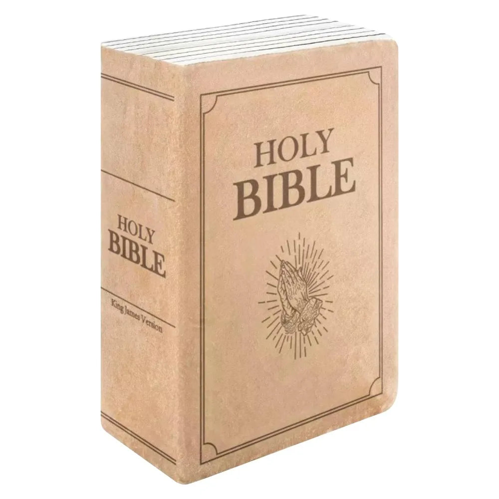 Children Gift Realistic Looking Bible Pillow Sofa Cushion Home Decor Bible Throw Pillow Cutest 33*22cm Bible Cushion