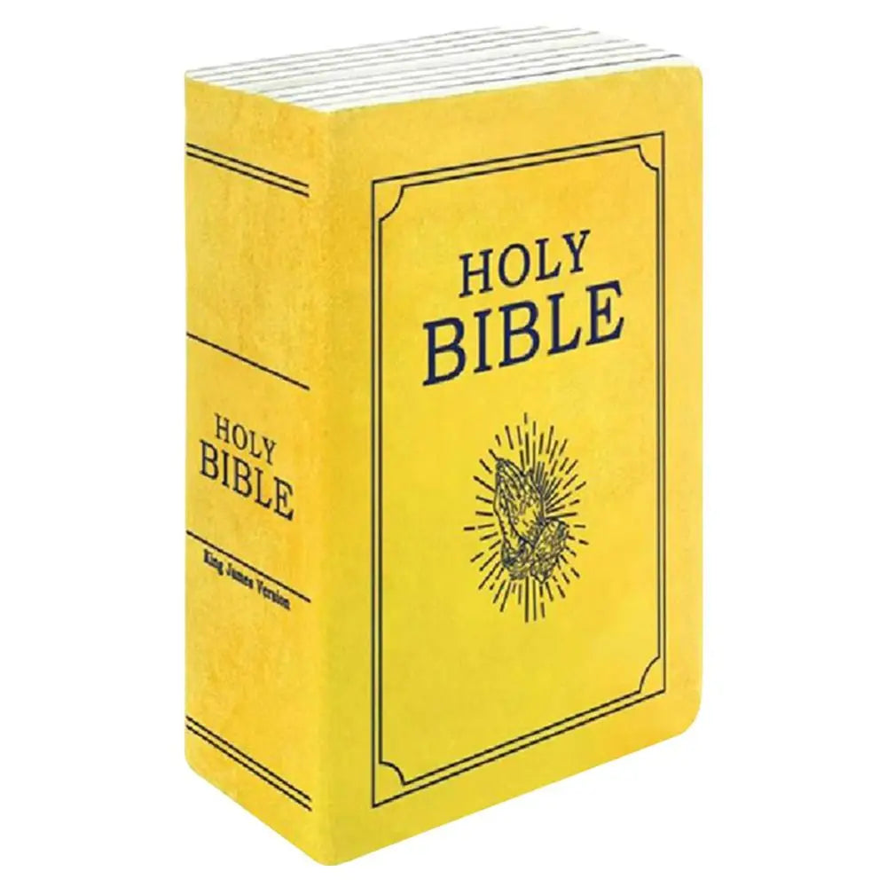 Children Gift Realistic Looking Bible Pillow Sofa Cushion Home Decor Bible Throw Pillow Cutest 33*22cm Bible Cushion