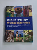 ‌Bible Study Workbook for Kids: A Complete Resource with Lessons, Interactive Activities, Quizzes Questions To Build Faith‌ book